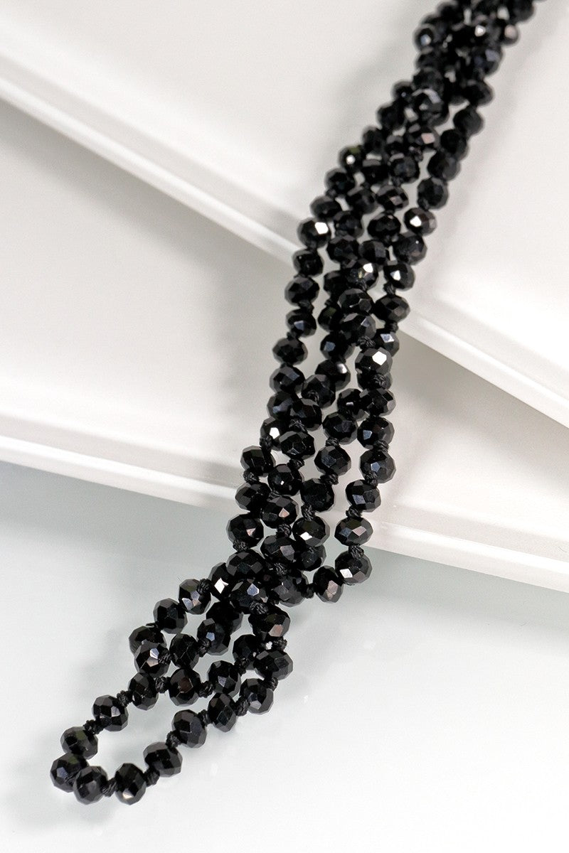 Black Strand of Beads