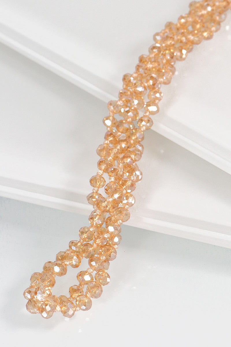Champagne Strand of Beads