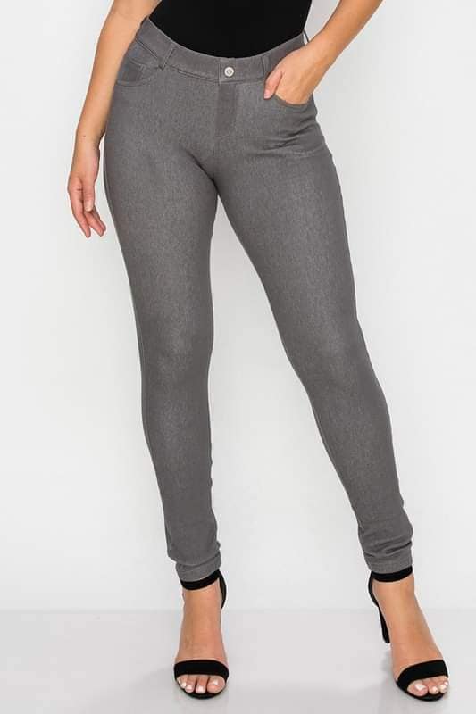 Grey Jeggings
