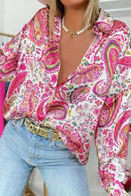 Load image into Gallery viewer, Pink Paisley Blouse
