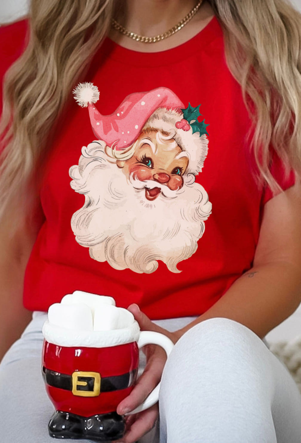 Vintage Santa T-shirt
