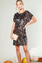 Load image into Gallery viewer, Multi-Color Sequin Dress
