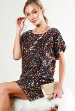 Load image into Gallery viewer, Multi-Color Sequin Dress
