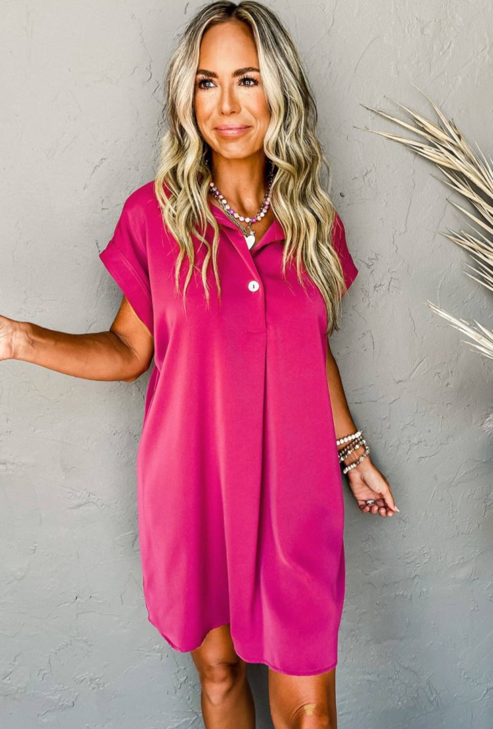Rose Polo Dress