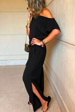 Load image into Gallery viewer, Black Checkered Jumpsuit

