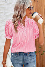 Load image into Gallery viewer, Pink Stripe Blouse

