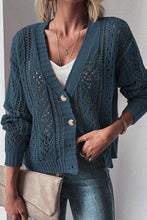Load image into Gallery viewer, Teal Drop Shoulder Cardigan
