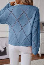 Load image into Gallery viewer, Sequin Round Neck Sweater
