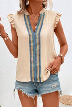 Load image into Gallery viewer, Bohemian Ruffle Sleeve Blouse
