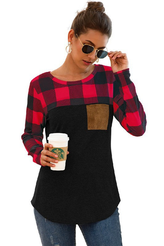 Red Buffalo Plaid Long Sleeve Shirt
